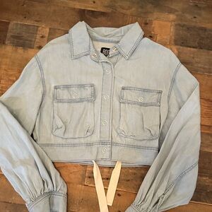 Urban Outfitters Light Blue Women's Jacket